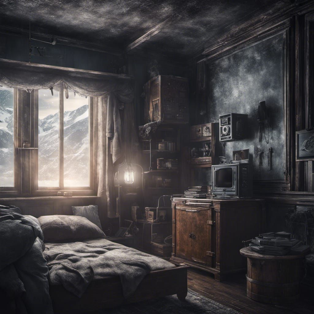 Hyperrealistic Freezing System Room in High Definition