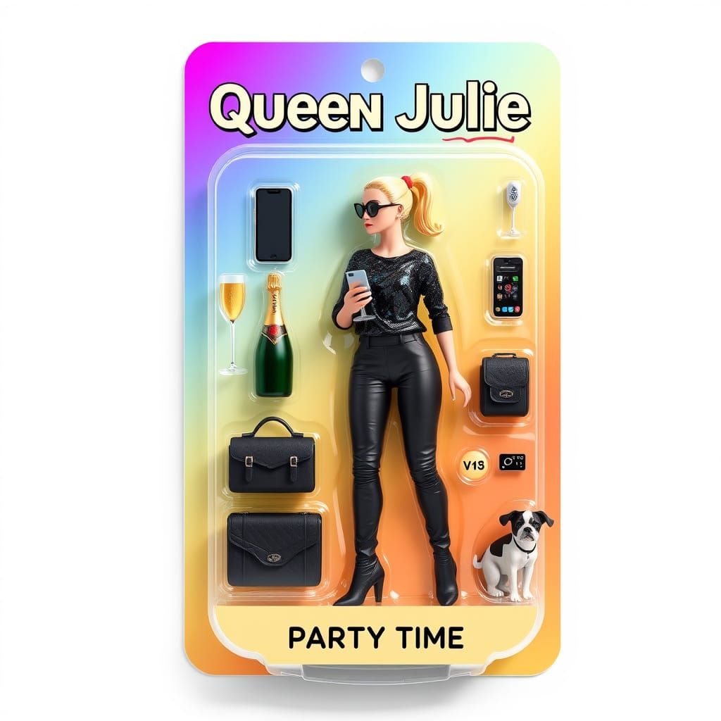 Modern Woman Collectible Action Figure in Contemporary Packa...