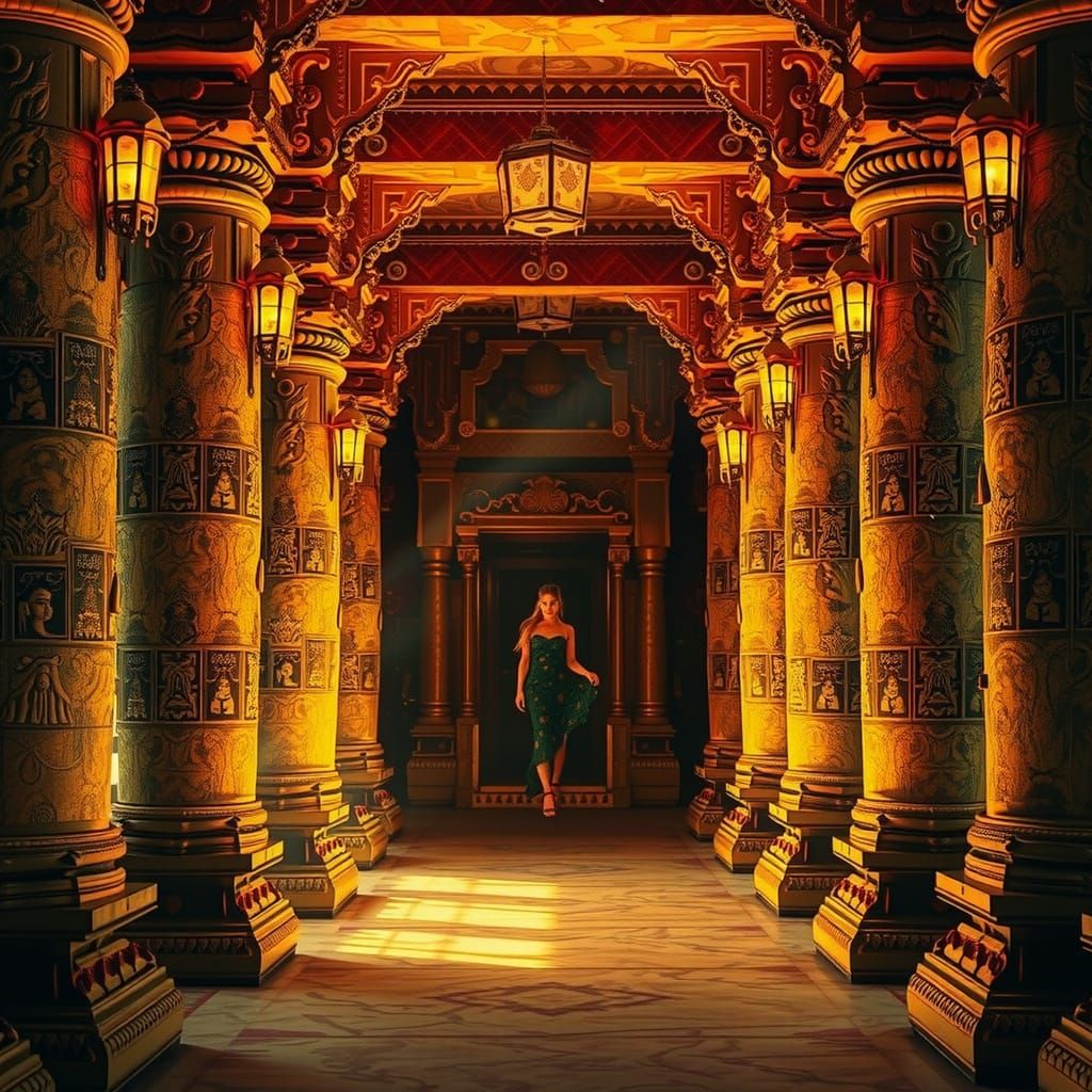 Temple of Style: A Fusion of Tradition and High Fashion