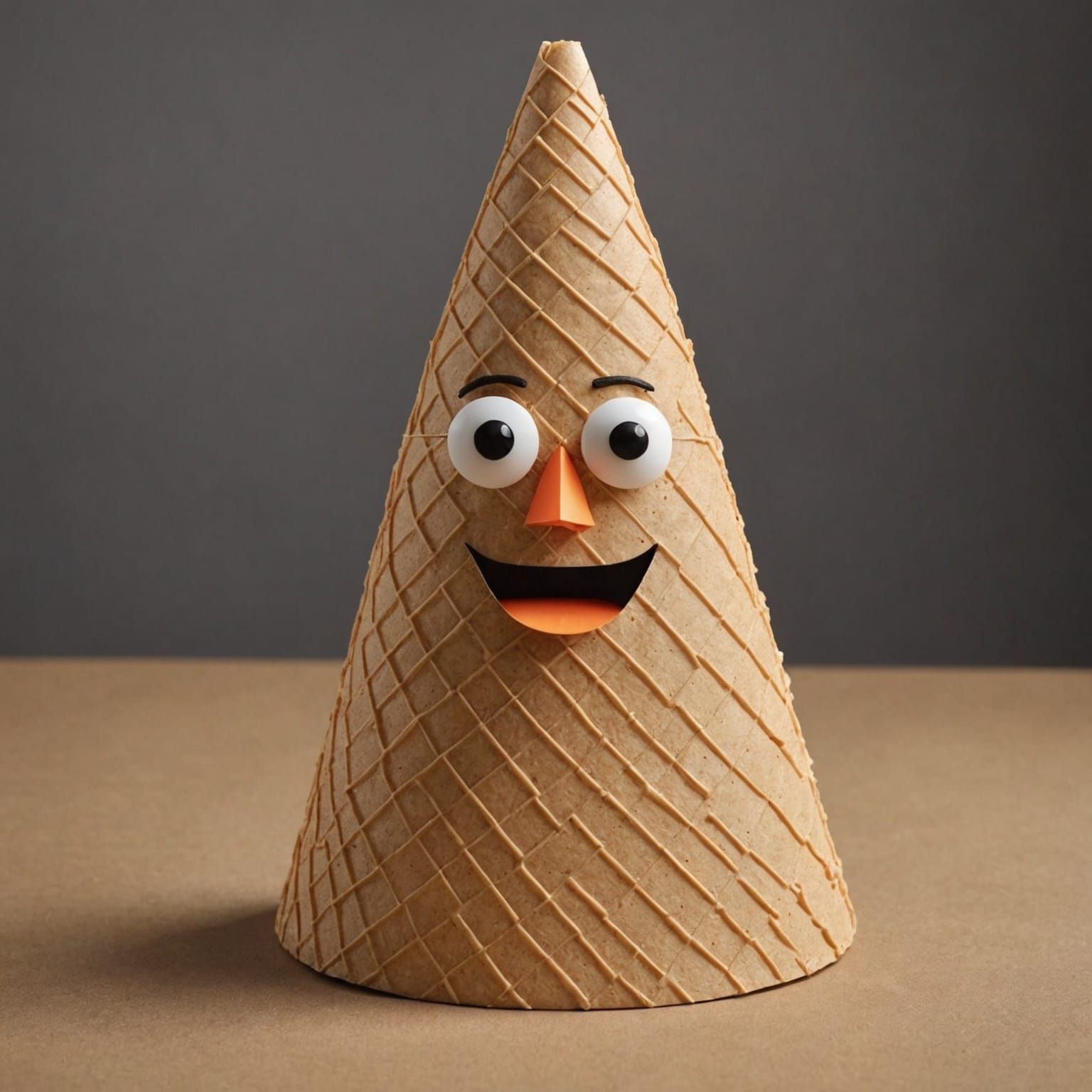 Cone Face AI Generated Image