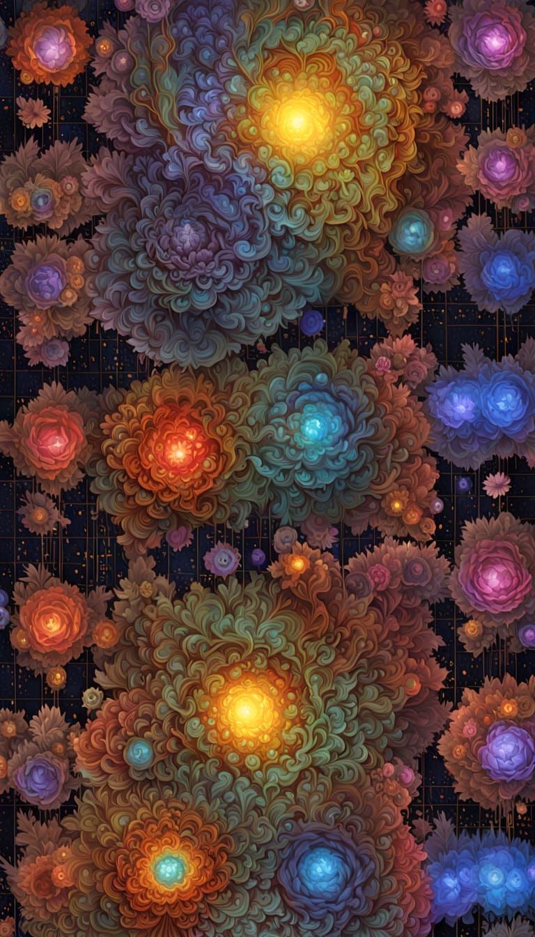 AI Self Portrait: Volumetric Lighting & Dynamic Detail