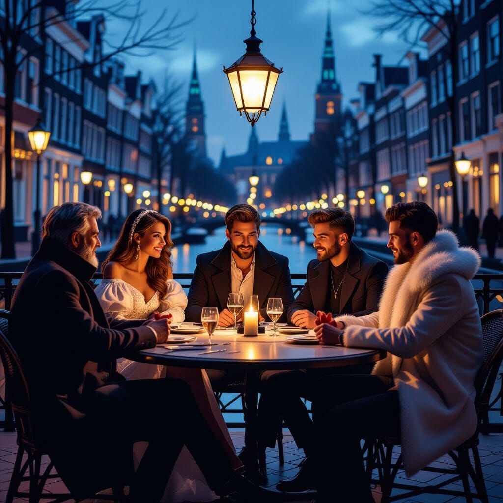 Magical Realism Illustration: Global Cities Meeting