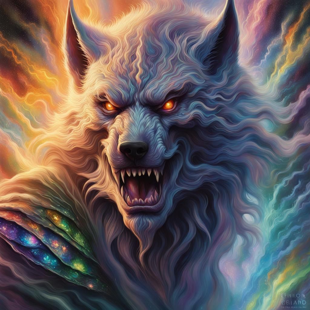 Hyperrealistic Werewolf Abomination from the Silmarillion