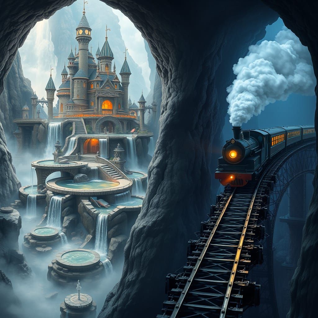 Whistle Blowing Through Enchanted Fortress