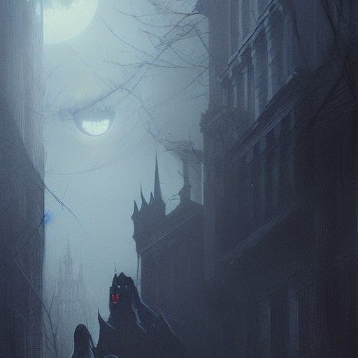 Sinister Werewolves Roam London Streets