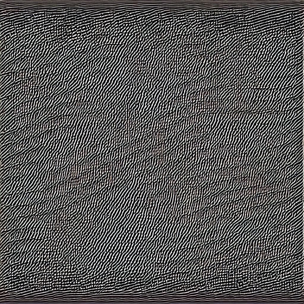 Abstract Vortices in Black and White: Artistic Masterwork