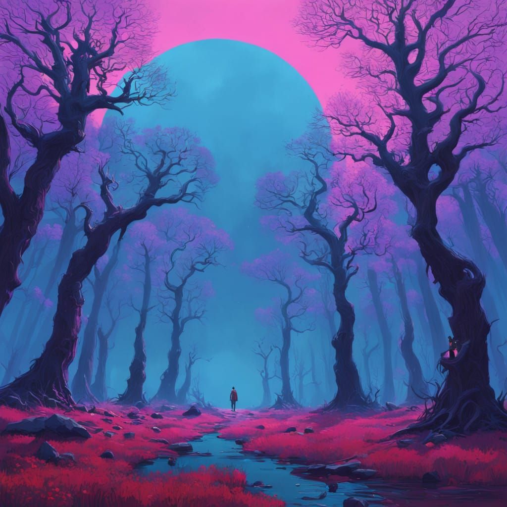 Dreamlike Realm Inspired by Fantastical Worlds