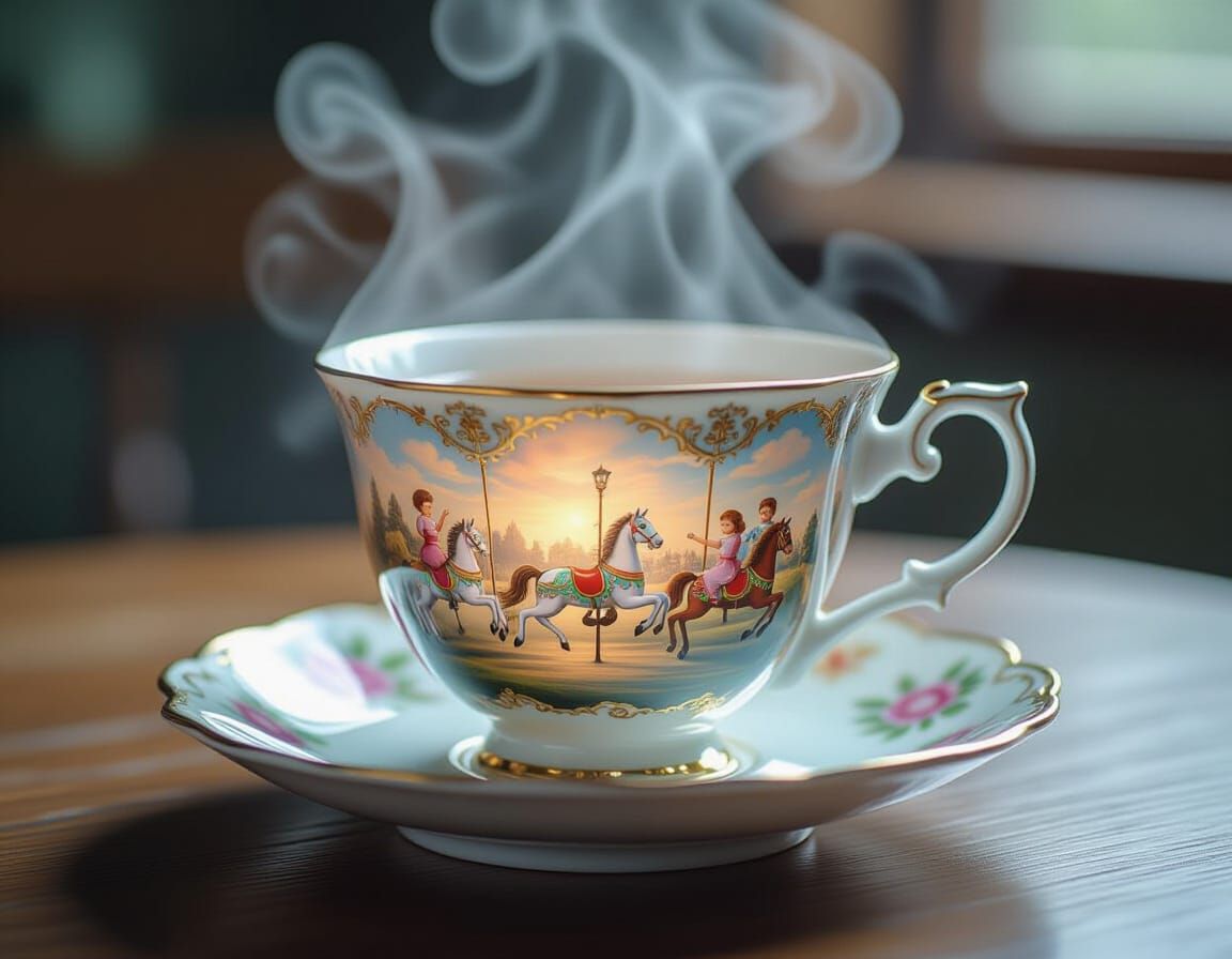 Tea with a twist of childhood