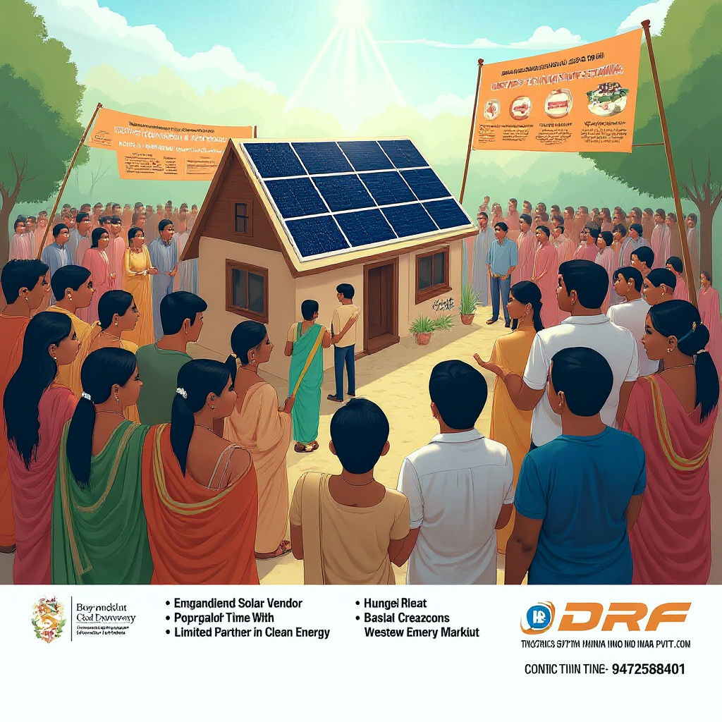 Indians Celebrate Solar Energy: Government Subsidy Campaign