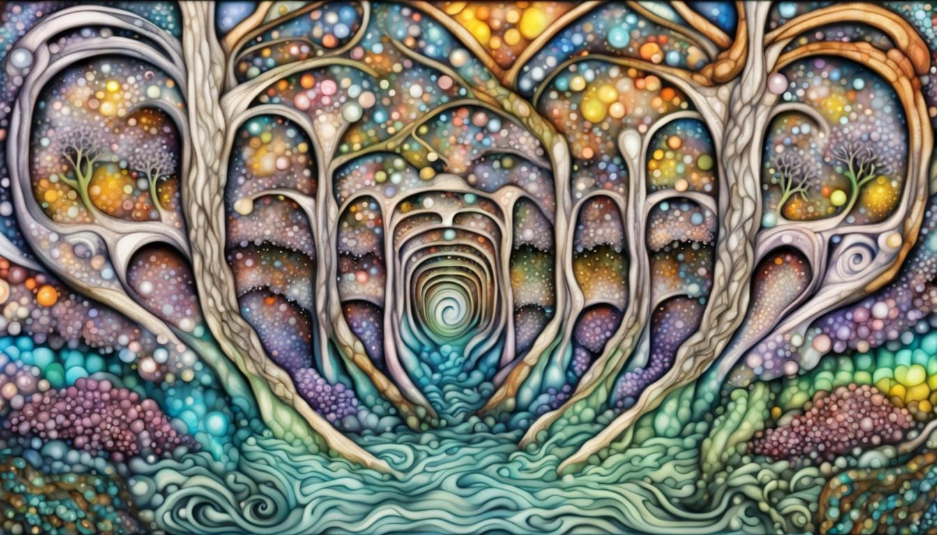 Sydney Harbour Bridge as Quantum Zentangle