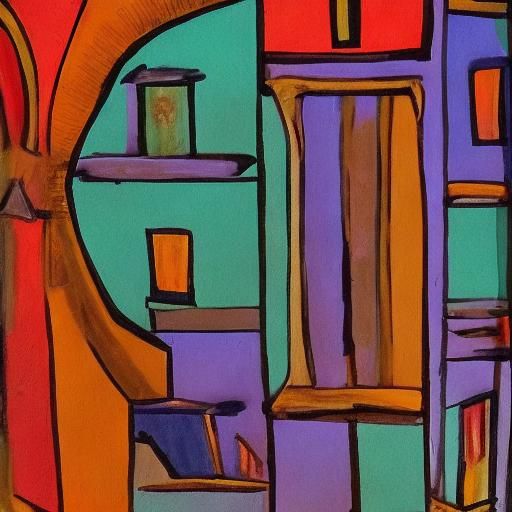 Medieval Supper: God and Devil in Abstract Art