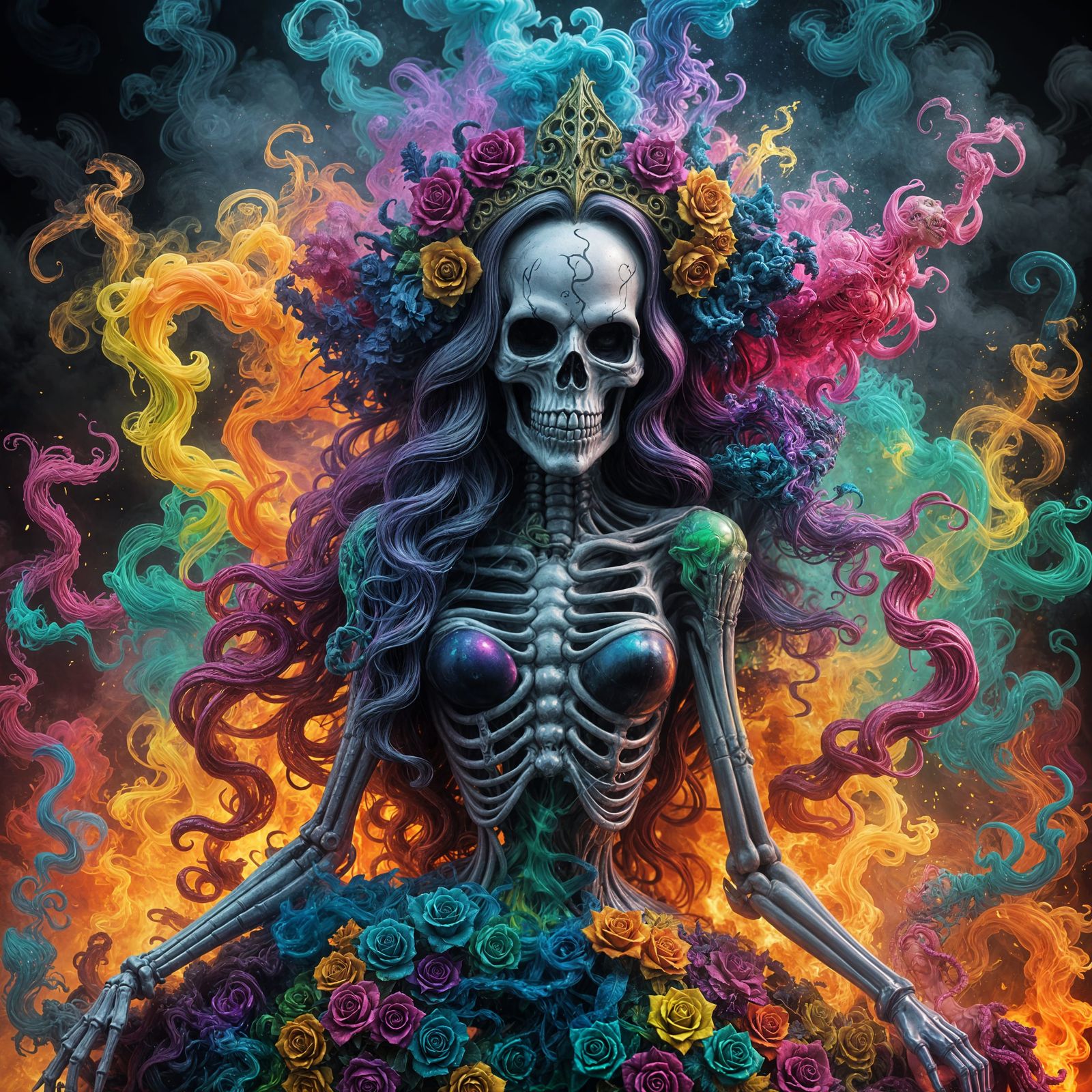 The confidence of lady death