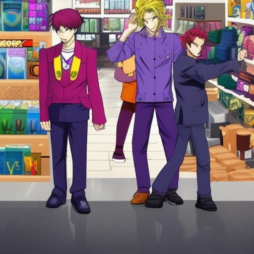 Bizarre Jojo Shop with Stand Users