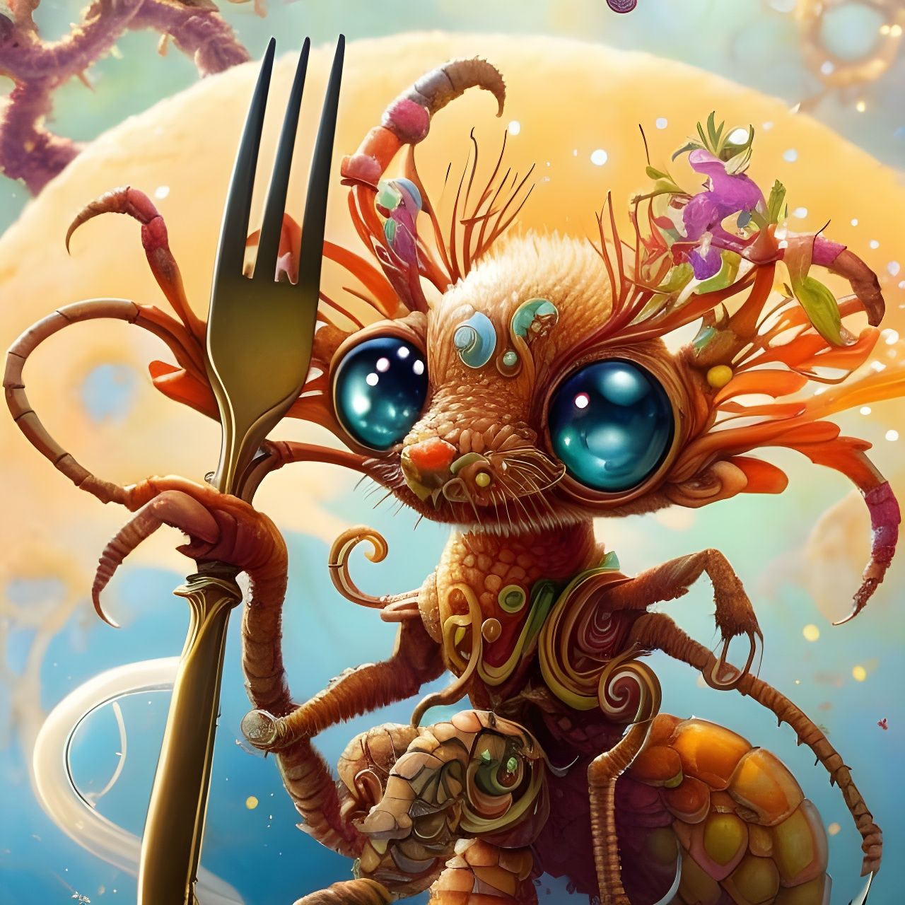 Chibi Ant's Macro Picnic: Fantasycore Art