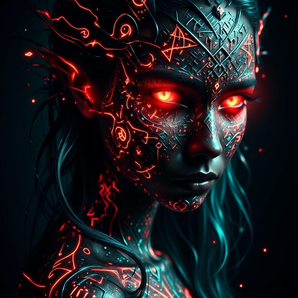 Glowing Portrait