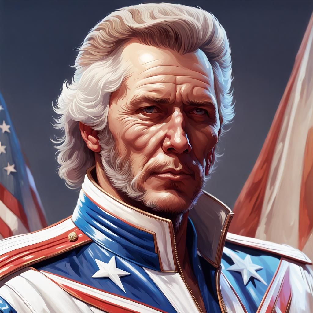 evel knievel, head and shoulders portrait, 8k resolution concept art portrait by Greg Rutkowski, Artgerm, WLOP, Alphonse...