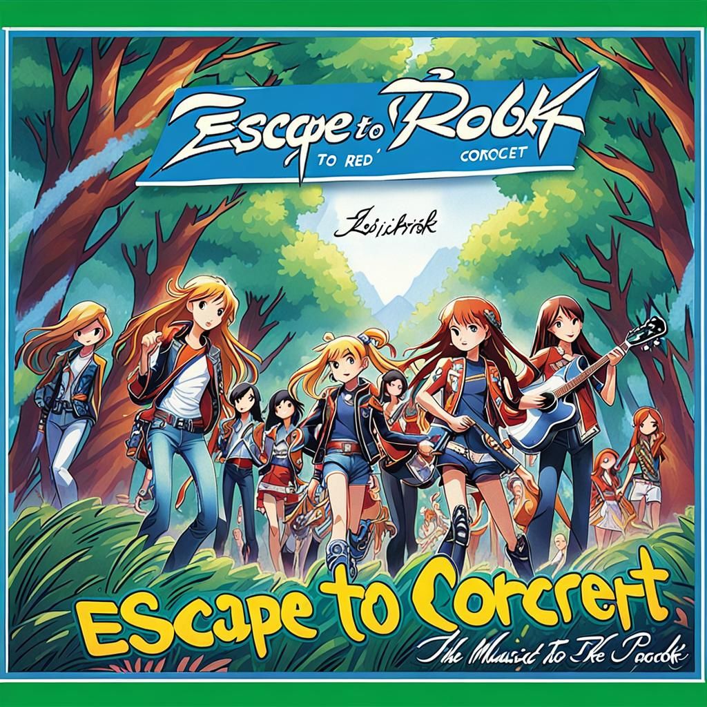 LoliRock Album Cover: Musical Characters in Concert