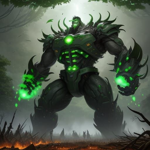 Gigantamax Colonel Barrage: Plant War Machine