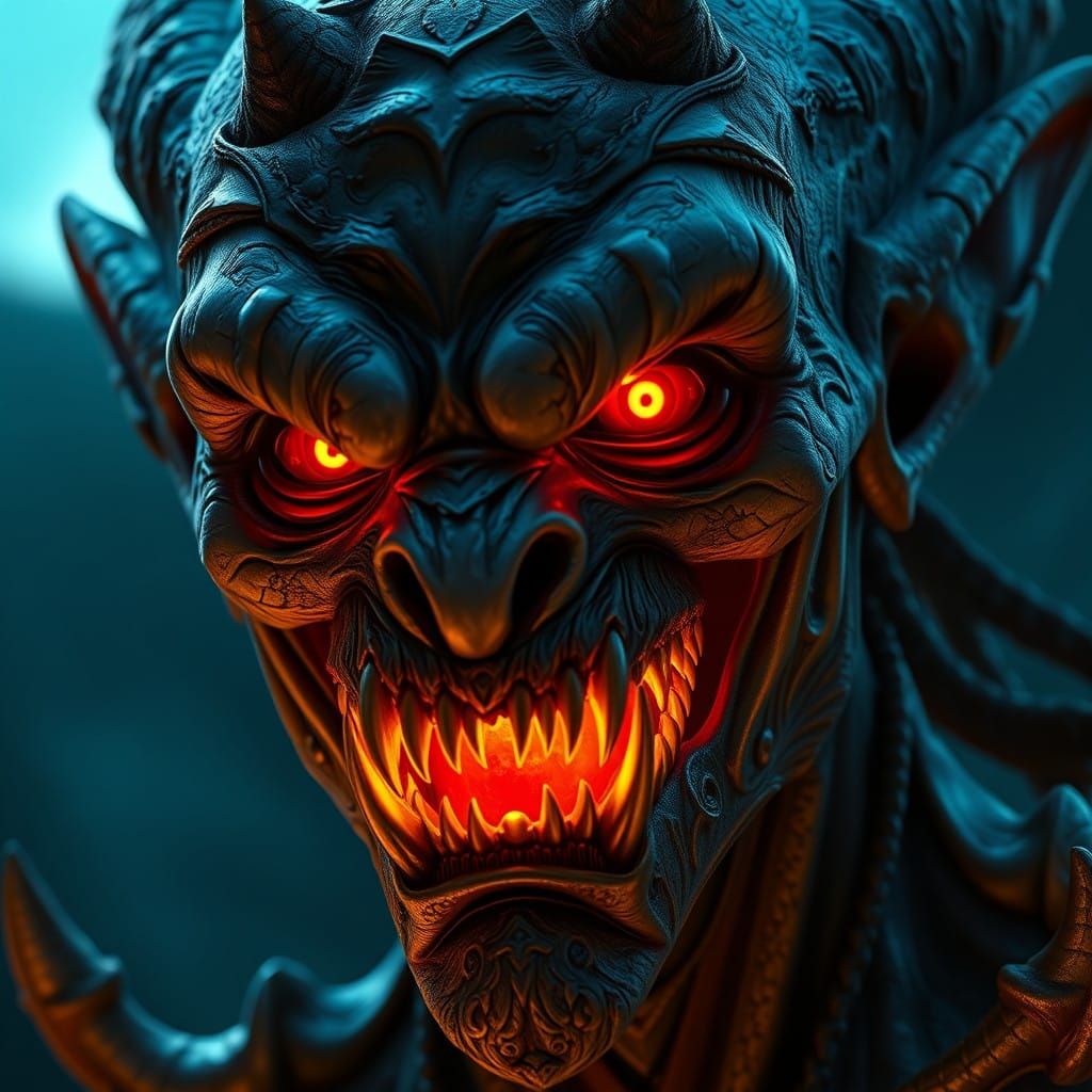 Dark Elf in Lunar Glow