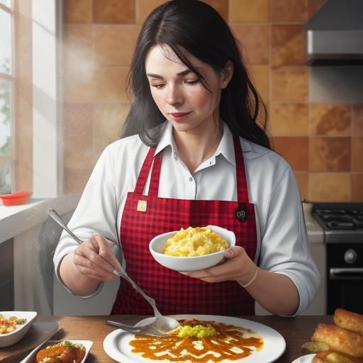 Canadian Foodie Delight in Hyperrealistic Detail