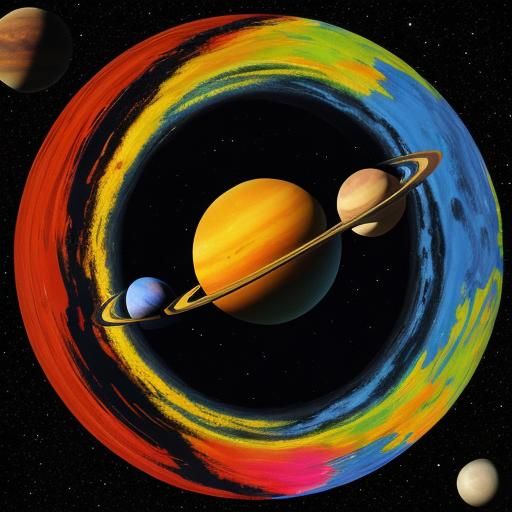 Abstract Planets in Complementary Colors