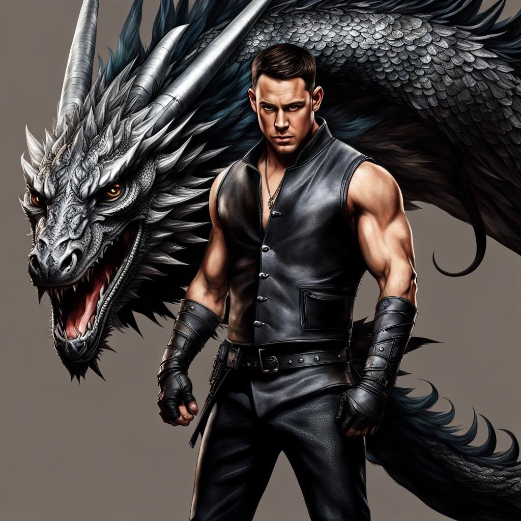 Channing Tatum as Dragon-Powered Sorcerer