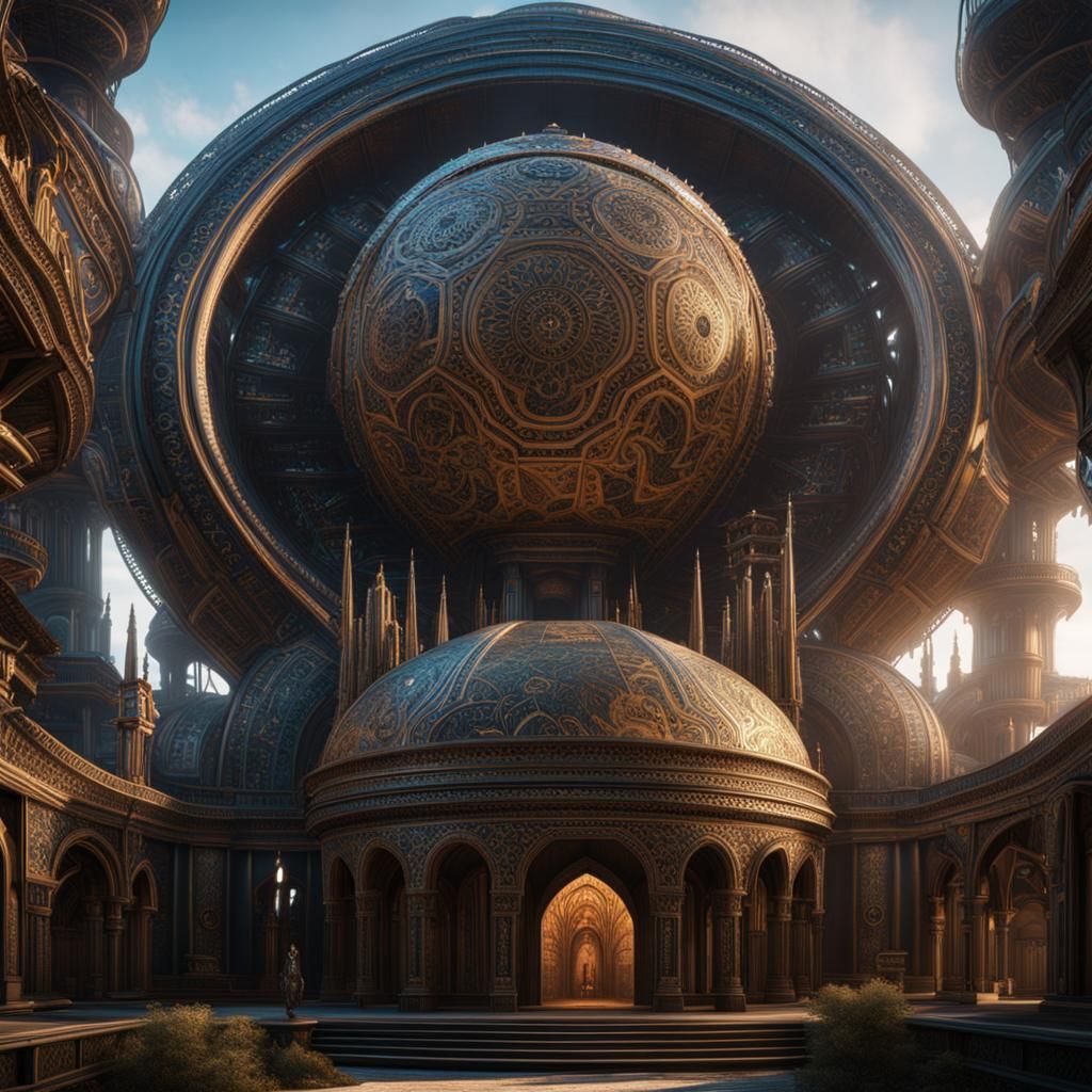 AI Vision of Communal Harmony in Detailed 8K