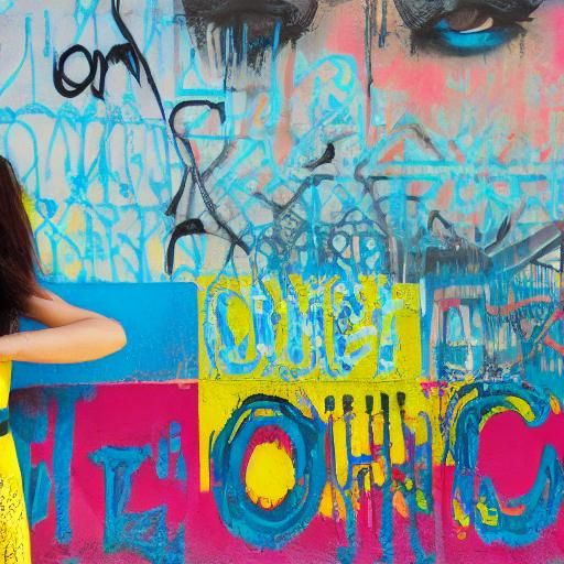 Pro-Choice Advocate in Mixed Media Collage