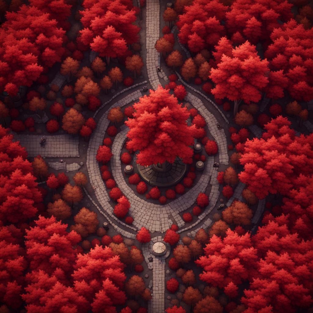 DnD Redwoods Travel Map