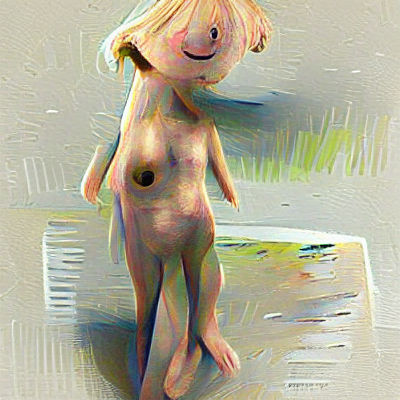 AI Image from Blank Prompt