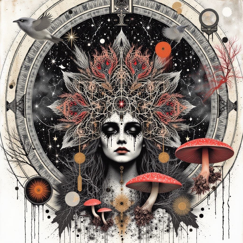 Fungi Girl 16963