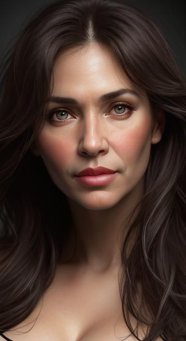 Professional Portrait of Woman with Bokeh Effect