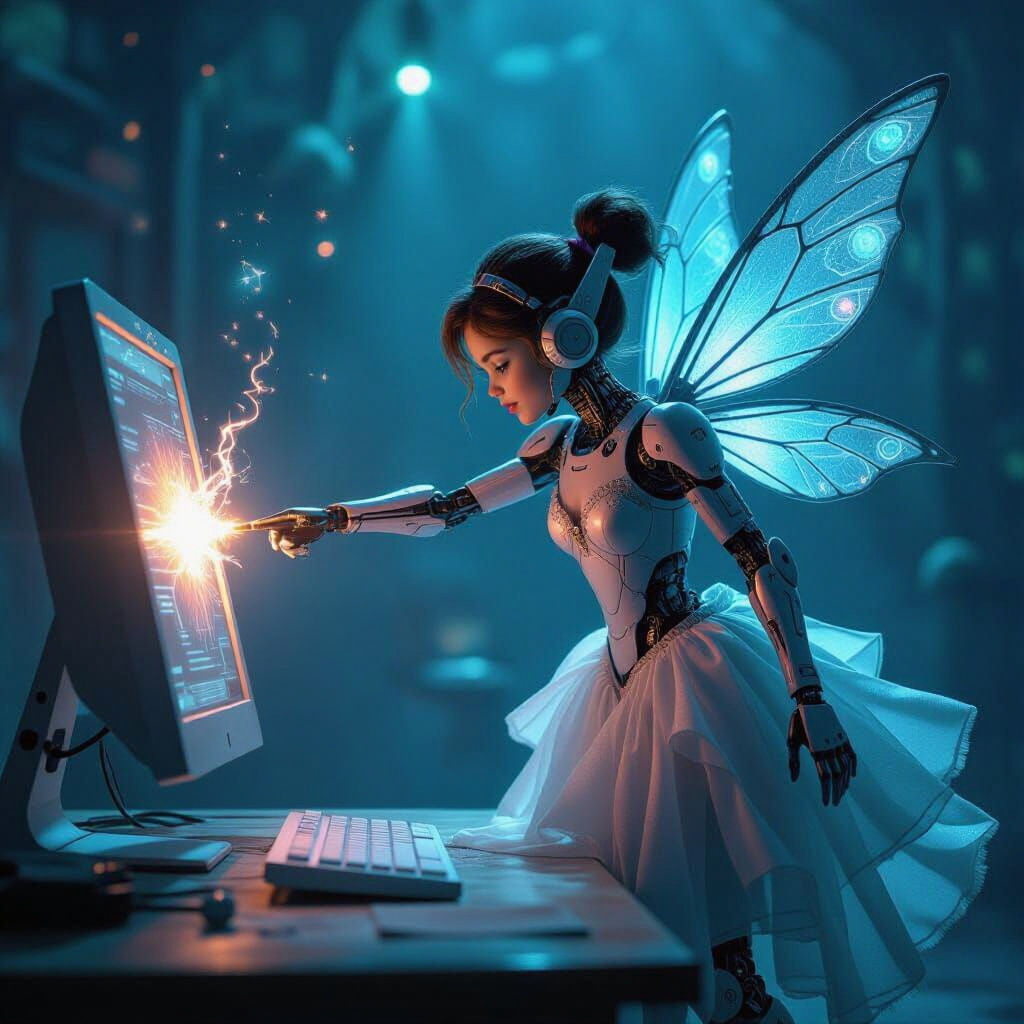 Cyborg fairy