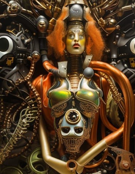 Post-Apocalyptic Wonderland: Art Nouveau Hyperrealism