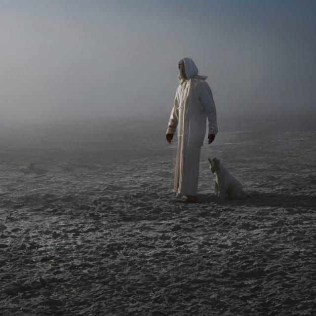 Surreal Cityscape with Bizarre Creatures in Digital Art