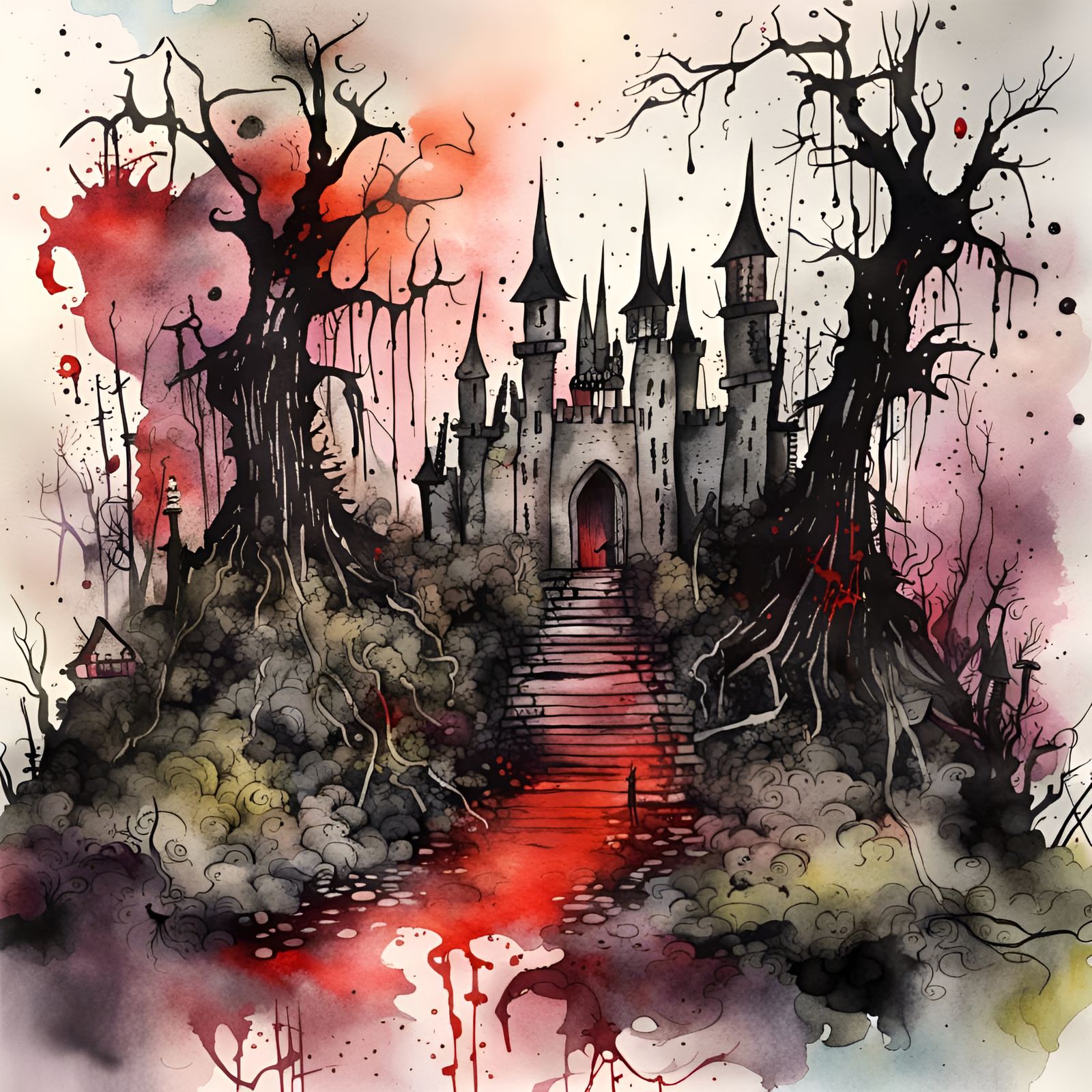 fantasy horror castle