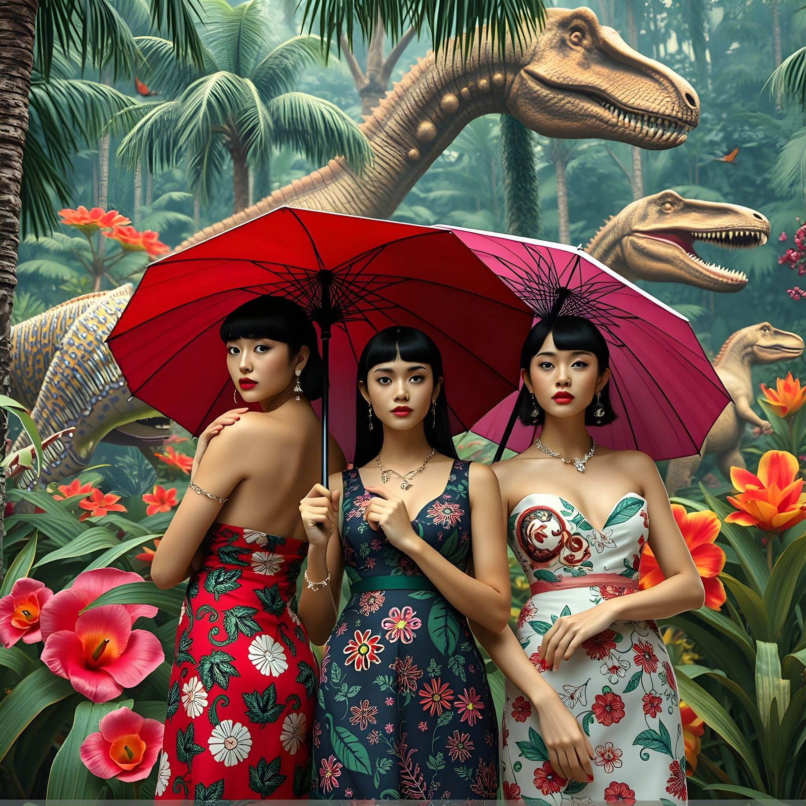 Jurassic Fashion Shoot