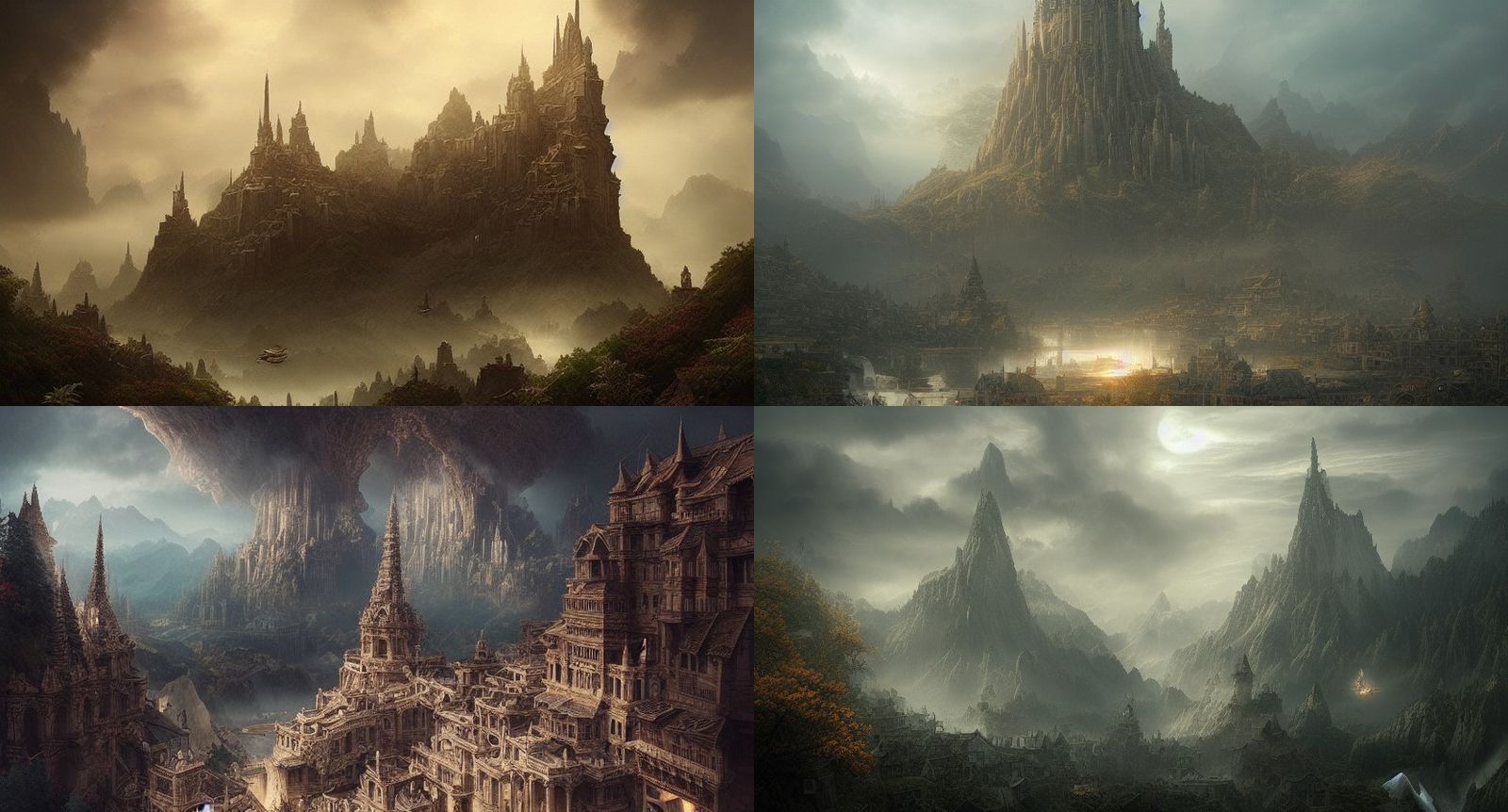 Epic Cinematic Digital Matte Painting