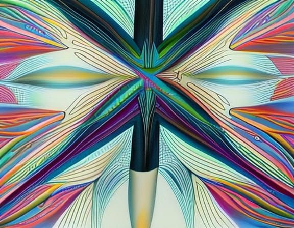 Fractal Tree of Life in Cosmic Bloom