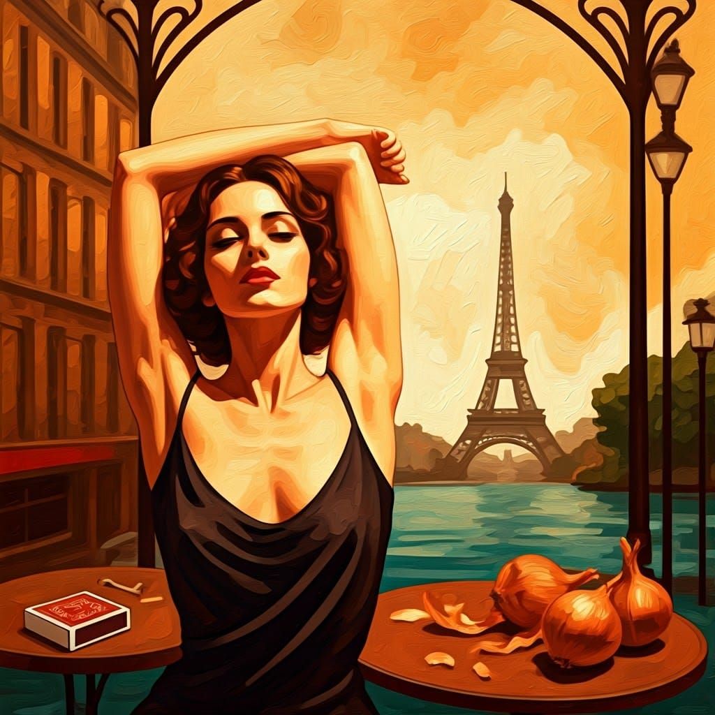 Elegant Parisian Afternoon in Golden Hour