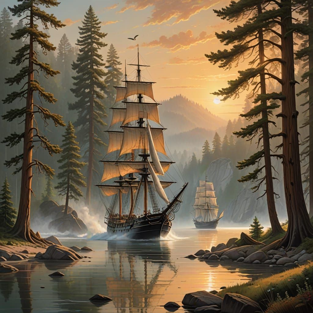 Whale Ships in Rivers: A Dutch Golden Age Seascape