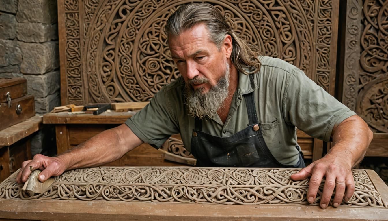 Stone Coffin Carver