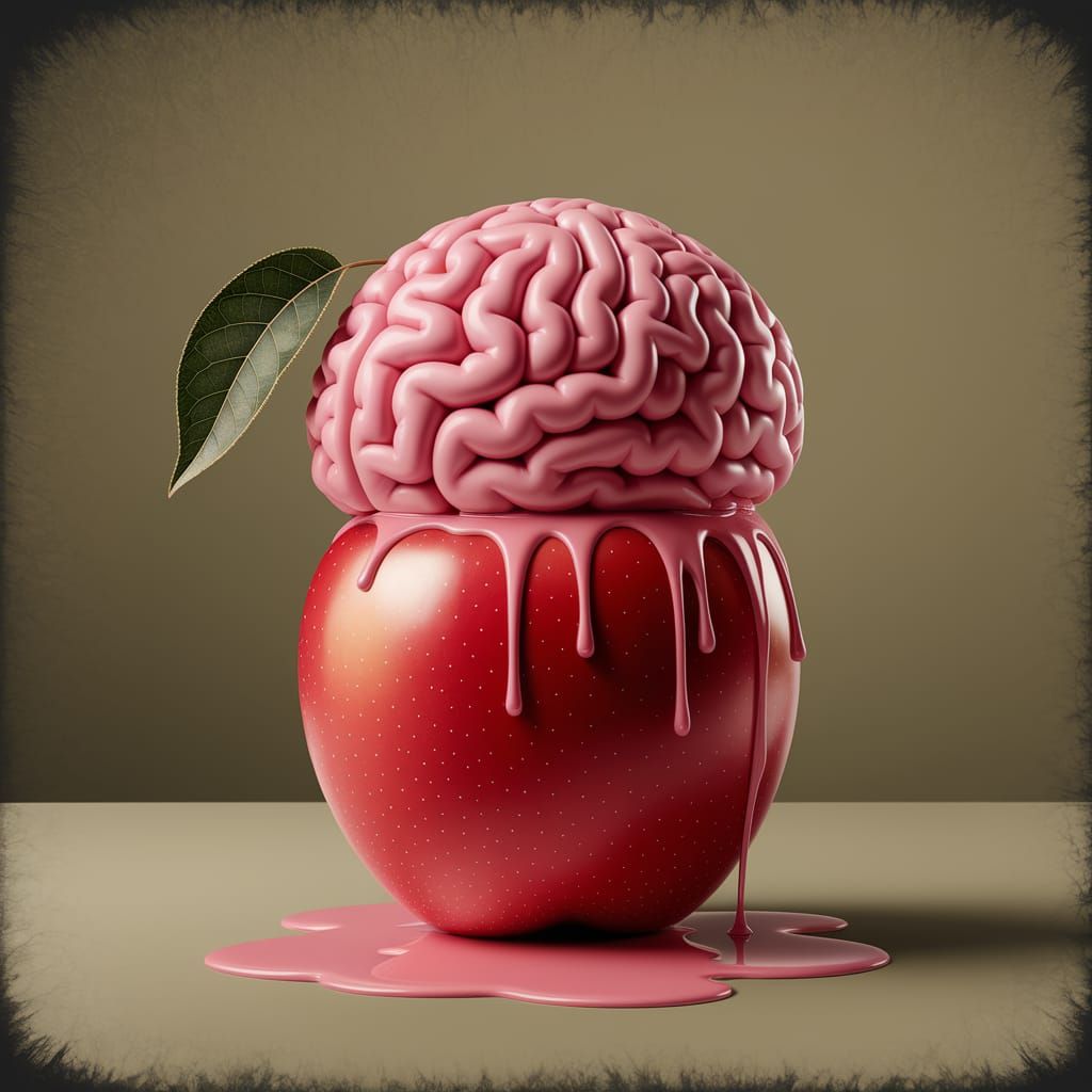 Renaissance Apple with Brain Smoothie