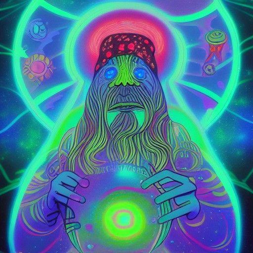 Planet of the magic mushroom wizards