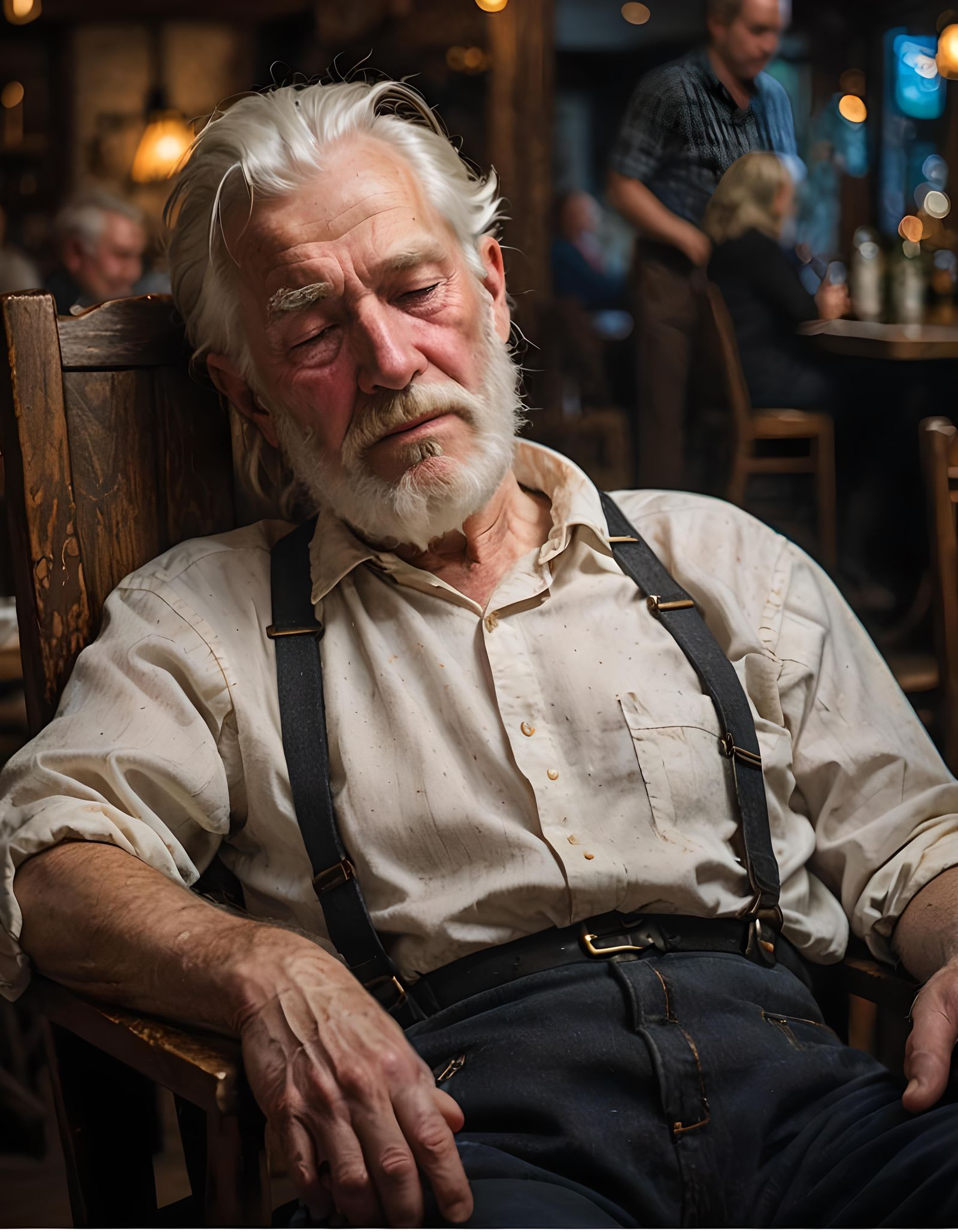 The two fisted toaster takes a break at Merryweather's