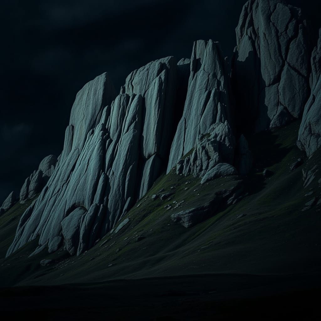 Sublime Cinematic Landscape with Hyperrealistic Details