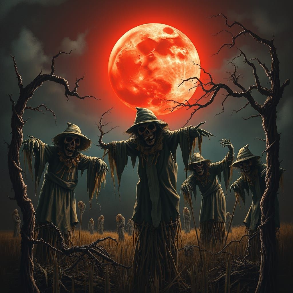 Nightmare Harvest Festival Under Blood Moon