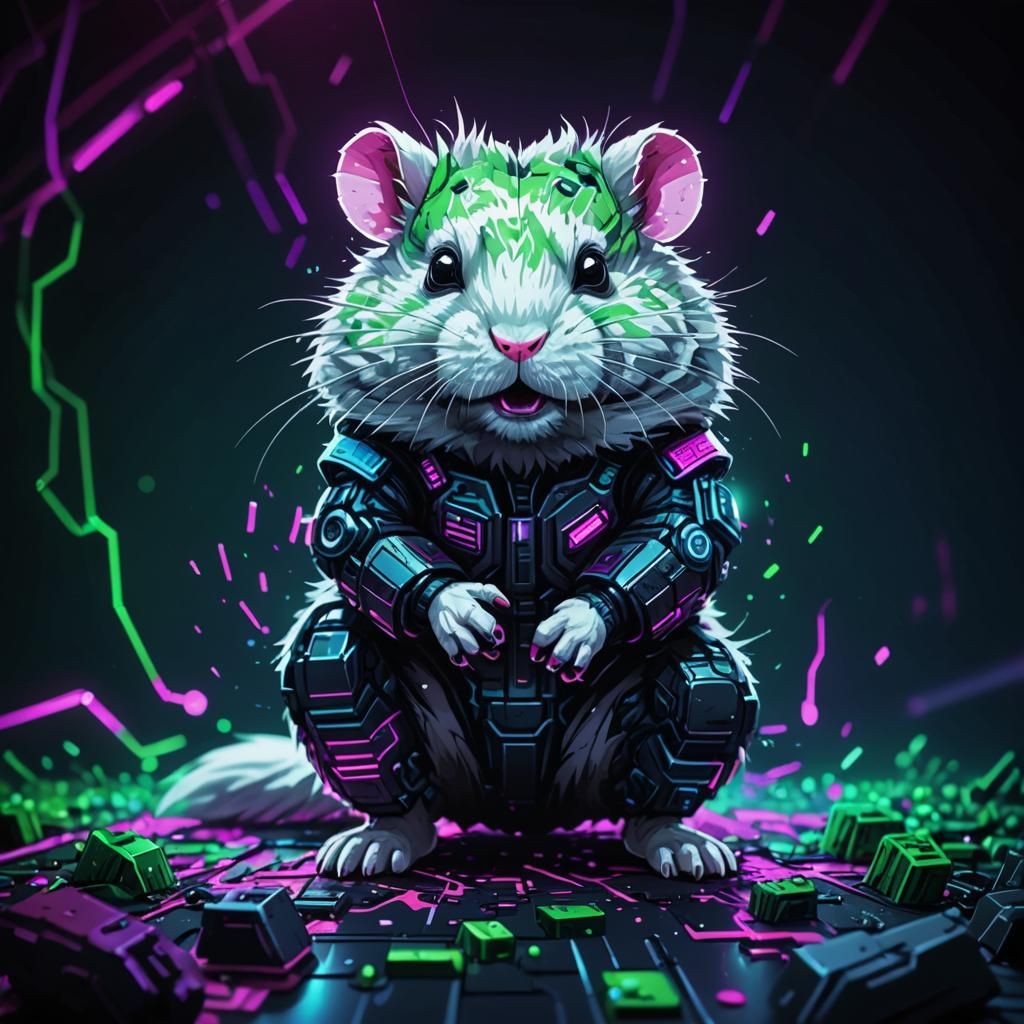 CEO Hamster Combat: Pixel Art Sci-Fi Battle
