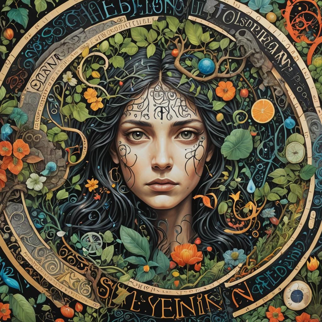 Garden of Eden Inside a Split Brain