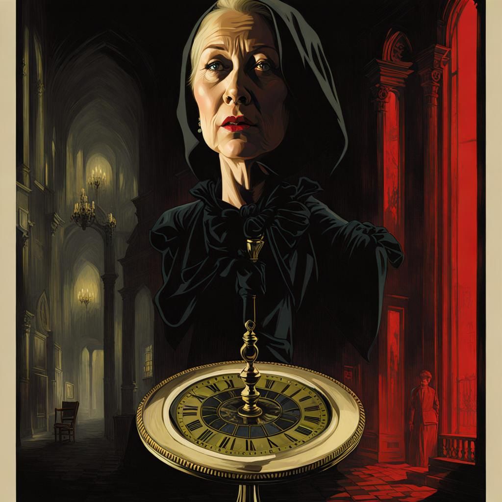 Winchester [Giallo Grindhouse Screen-Print Poster SDXL]